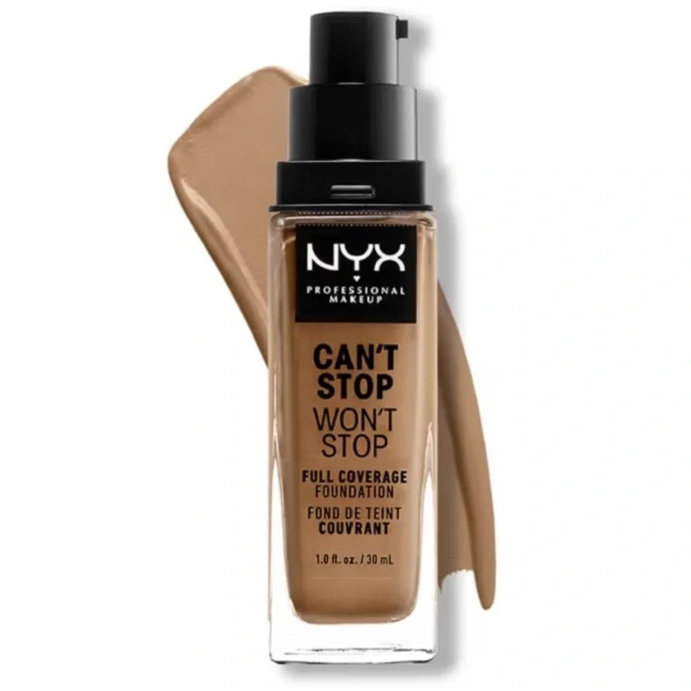 NYX PROFESSIONAL MAKEUP Can't Stop Won't Stop Foundation Caramel